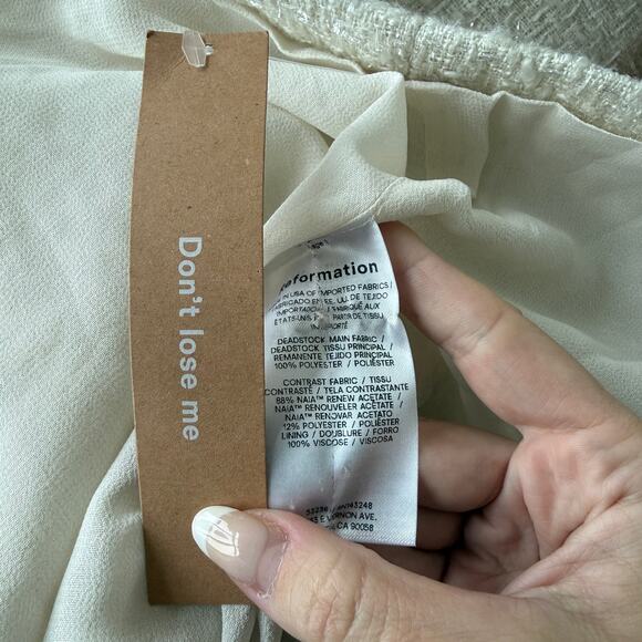 New Reformation Lakia Tweed Dress - Picture 4 of 5